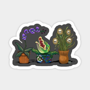 Horror Plants Magnet