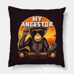 My Ancestor Monkey Pillow