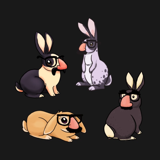 Groucho Bunny Sticker Pack by Kylah0h