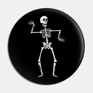 Skeleton Dancing Like an Egyption Pin