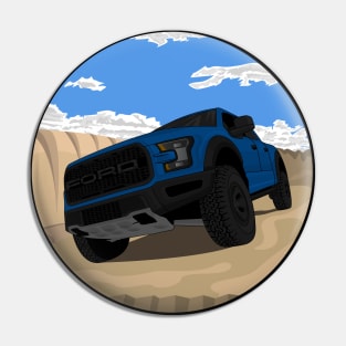 RAPTOR VELOCITY-BLUE Pin