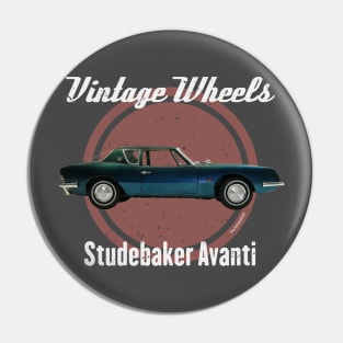 Vintage Wheels - Studebaker Avanti Pin