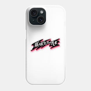 Heartstopper logo - pink Phone Case