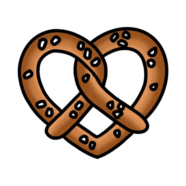 Pretzel Heart by drawingsbydarcy