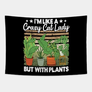 Funny Plants Gift Plant Lovers Gift Gardening Mom Tapestry