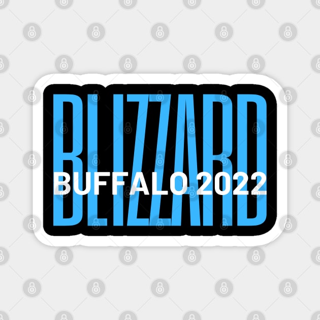 Blizzard - Buffalo 2022 Magnet by MtWoodson