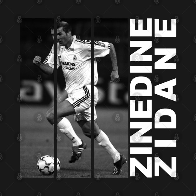 Zinedine Zidane by Jai