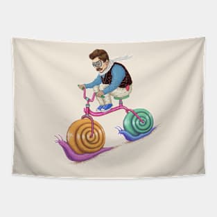 snails bike teen spirit Tapestry