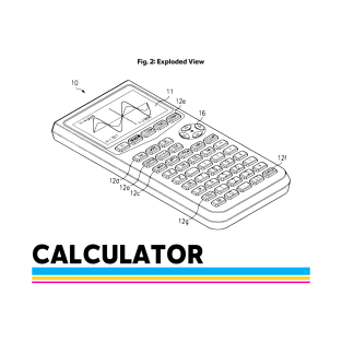 Design of Calculator T-Shirt