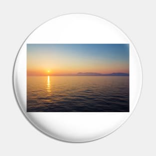 sea sunset Pin