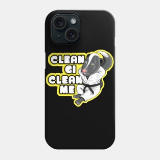 Clean Gi Clean Me - Pristine Skunk Phone Case