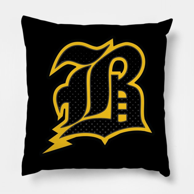 Bristol Shock B Pillow by CTLBaseball