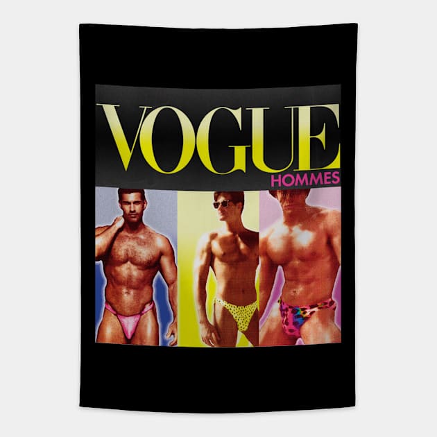 VOGUE HOMMES Tapestry by a$$thetics