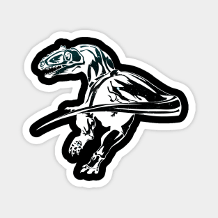 The fast One - Velociraptor Space Design Magnet