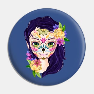 Dia De Muertos Pin