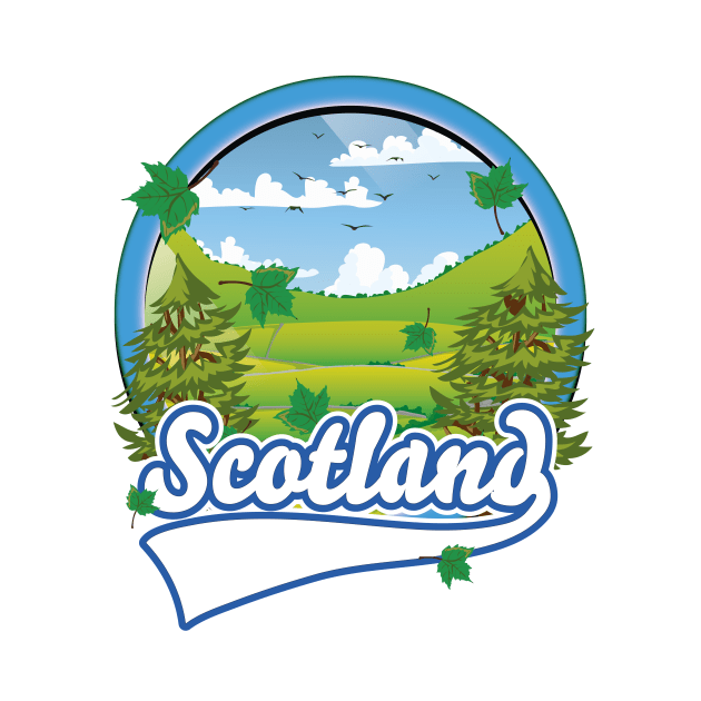 Scotland retro logo by nickemporium1