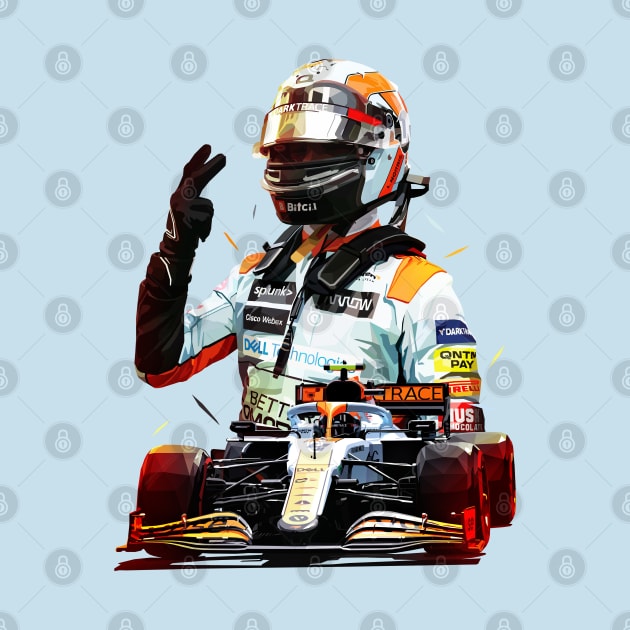 Lando Monaco F1 by pxl_g