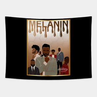 Dripping Melanin (Men) Tapestry