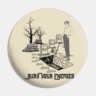 Bury Your Enemies - Boy - White Pin