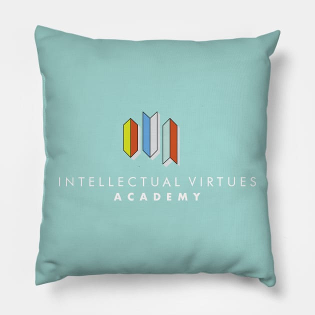 IVA Classic with white type Pillow by IVA Middle School