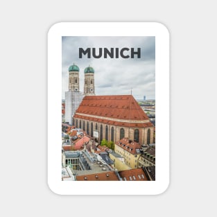 The Cathedral of Munich Magnet