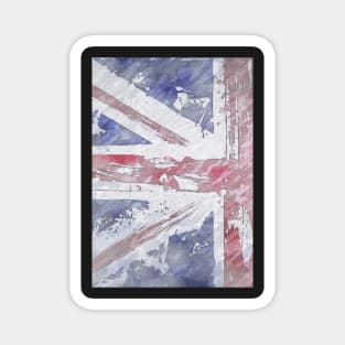 Rustic Union Jack Flag Magnet