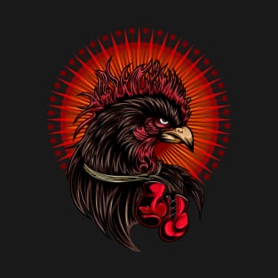 Boxing Rooster T-Shirt