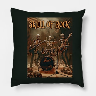 Skull of Rock Pillow