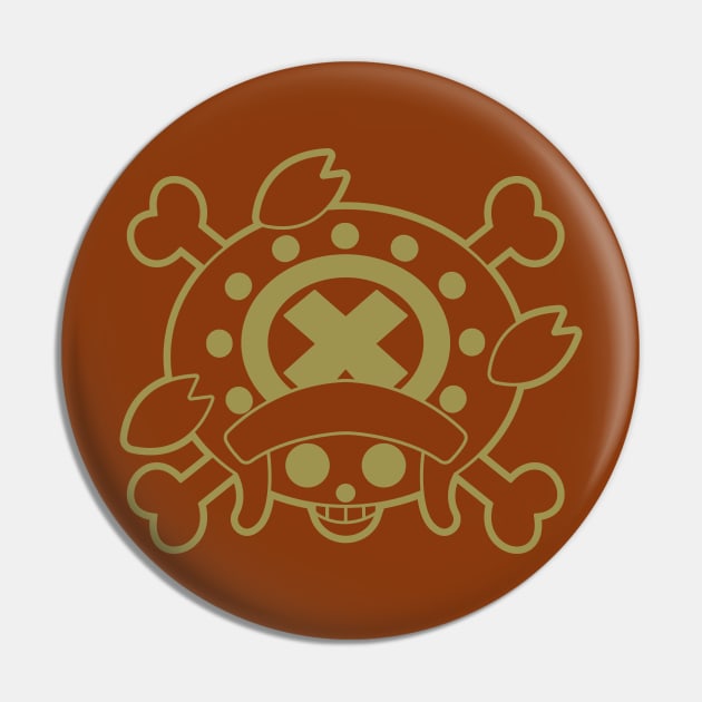 Tony Tony Chopper Jolly Roger 2 Pin by onepiecechibiproject