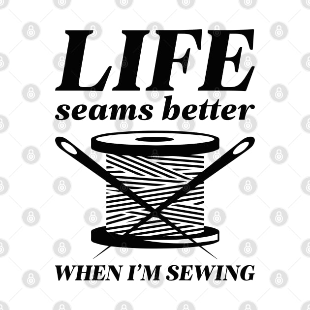 Sewing Is Harder Than It Seams by LuckyFoxDesigns