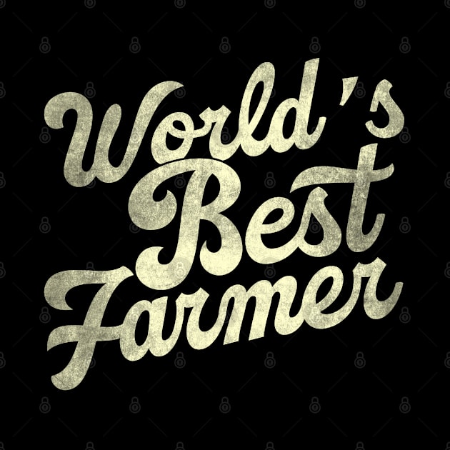 World's best farmer. Perfect present for mother dad father friend him or her by SerenityByAlex