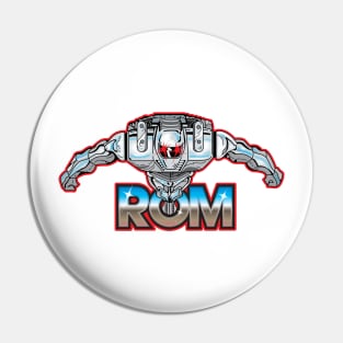 ROM Space Knight Pin