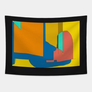 Abstract colors Tapestry