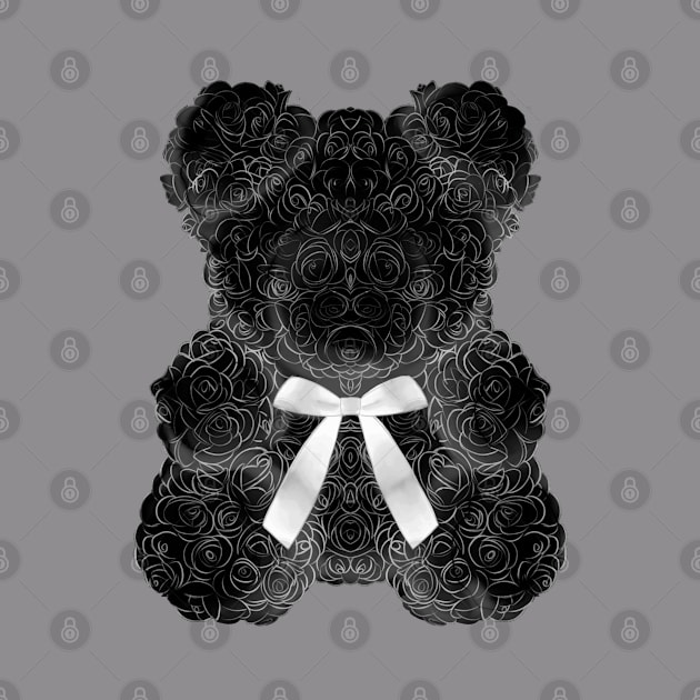 TRENDY TEDDY BEAR by THEGGSHOP1