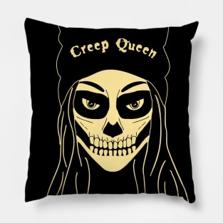 creep queen Pillow