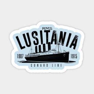 RMS Lusitania Magnet