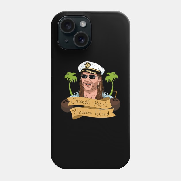 Coconut Pete Phone Case by JUSTIES DESIGNS