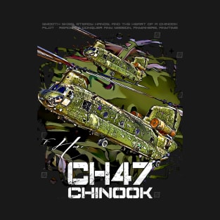 CH-47 Chinook helicopter T-Shirt