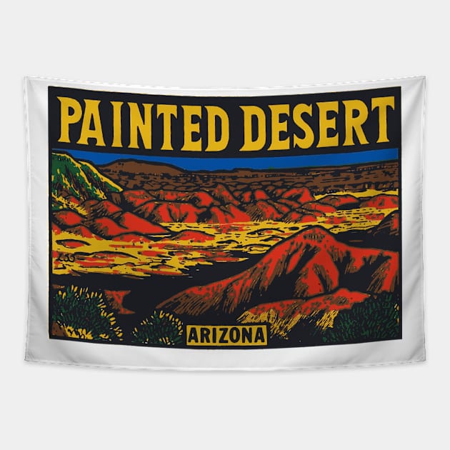 Painted Desert Tapestry by ZSONN