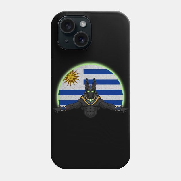 Anubis Uruguay Phone Case by RampArt