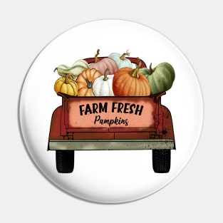 Farm fresh pumpkins Pin