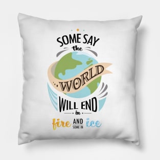 Fire and Ice Pillow