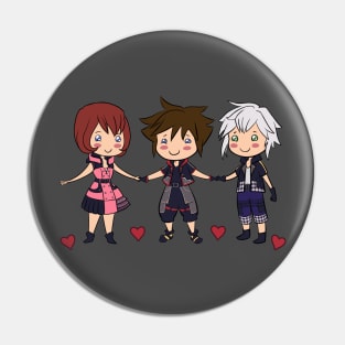 Kingdom Hearts Best Friends Forever Pin