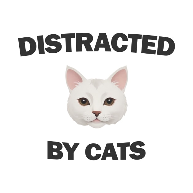 Distracted by Cats by Meta Nugget