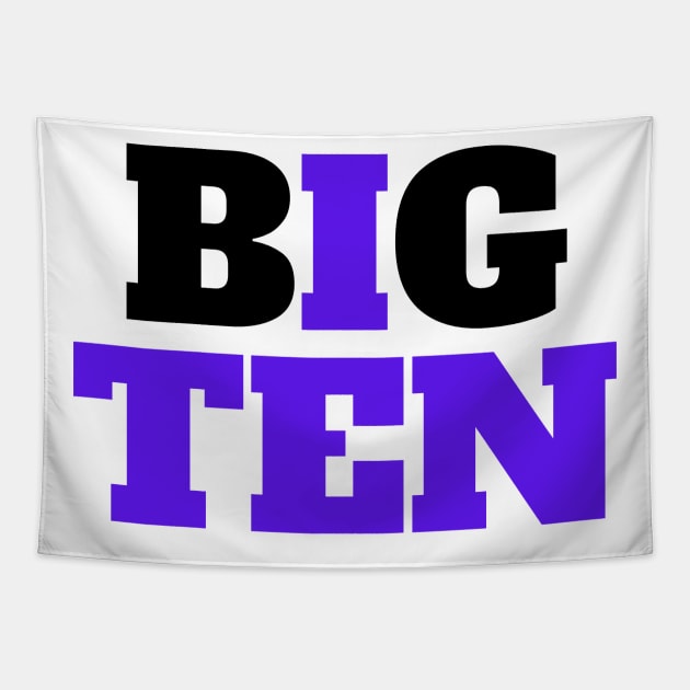 BIG TEN Tapestry by contact@bluegoatco.com