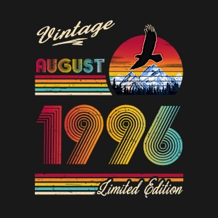 August 1996 Birthday T-Shirt