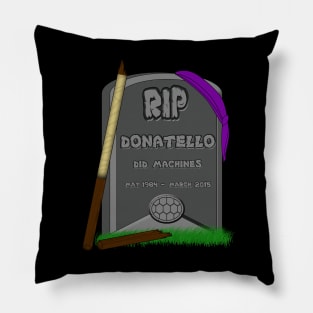 RIP Donatello Pillow