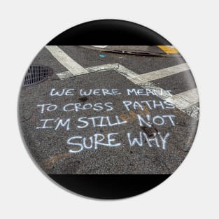 Cross Paths Pin