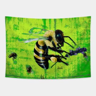 Bee III / Swiss Artwork Photography Tapestry