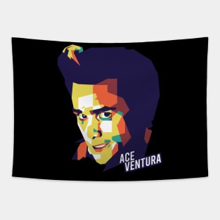 Ace Ventura WPAP Style Tapestry